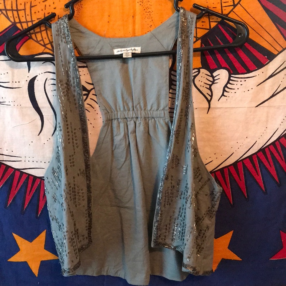 Beaded vest